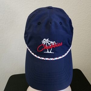 Chubbies Navy Blue Cap with Red Embroidery